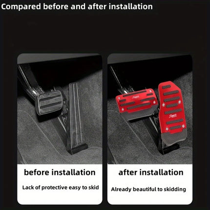 Car Brake Accelerator Pedal, Automatic/Manual Gear Pedal for Car, Car Pedal [Please Check the Size]