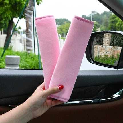 Comfortable Seat Belt Cover Auto Accessories Auto Interior Shoulder Protector Soft Plush